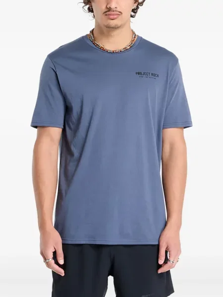 Scurt tricou Under Armour albastru
