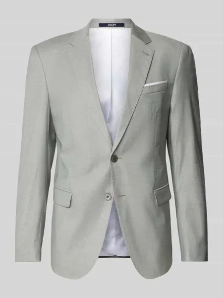 Marynarka JOOP! Collection;Krój slim fit;Kołnierz z połami;Model ‘Herby’;Kieszenie na piersi i z patką;Listwa guzikowa;Długość tyłu w rozmiarze 71 cm;Szerokość ramion w ro