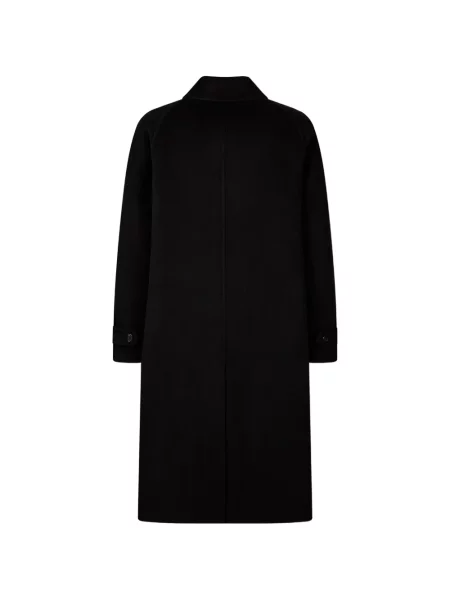 Palton Tomboy de lână negru