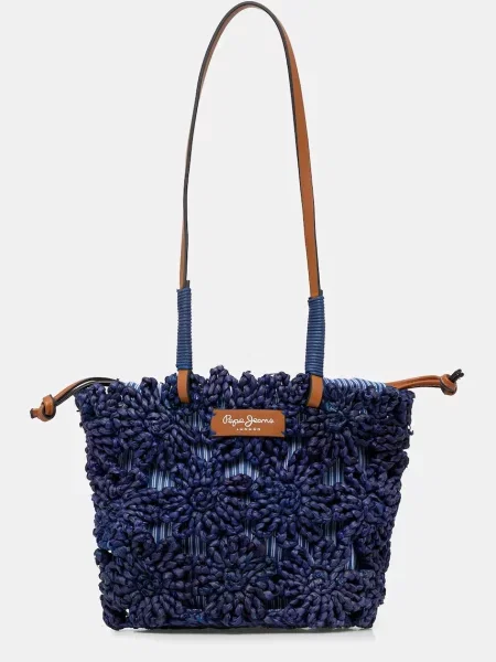 Pepe Jeans geanta de plaja GINA SUNRISE marin albastru