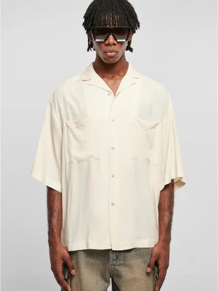 Urban Classics Košile offwhite bílá