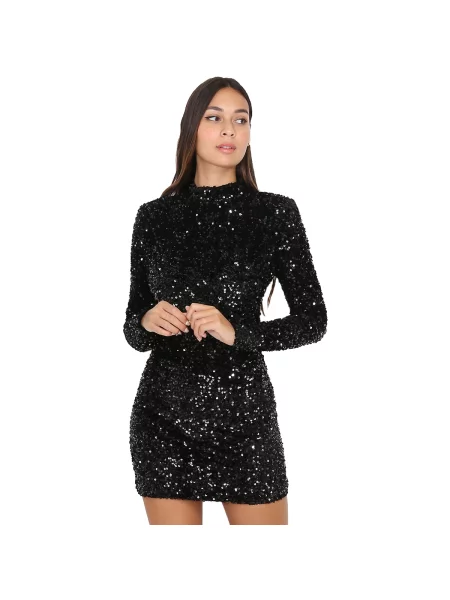 Haljina La Modeuse crna