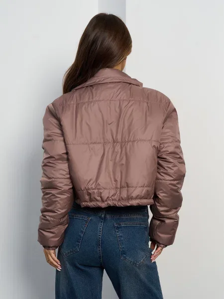 Зимова куртка ISSA Plus бежевий