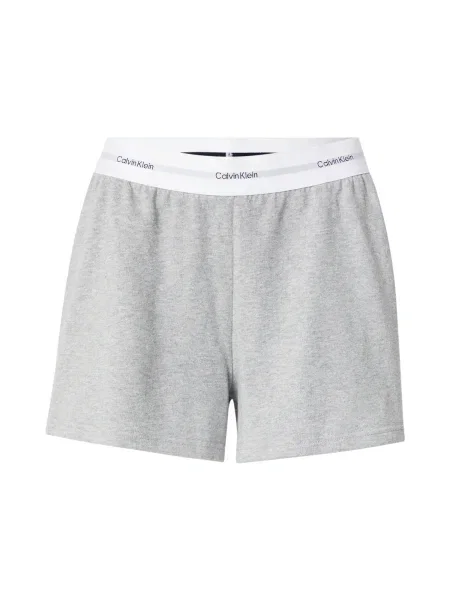 Calvin Klein Pantaloni de pijama gri alb