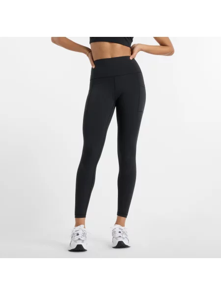 Legginsy do biegania New Balance Sleek – czarne
