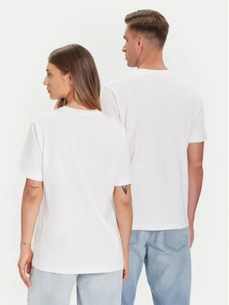 GUESS JEANS Marškinėliai juoda balta