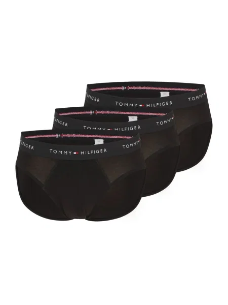 Tommy Hilfiger Underwear Slipy černá bílá