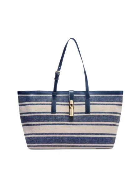 Shopperka Furla skórzana