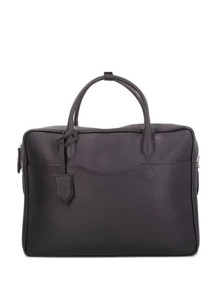 Geantă pentru laptop Longchamp din piele negru