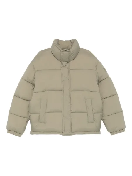 Prošívaná bunda Maison Kitsuné zelená