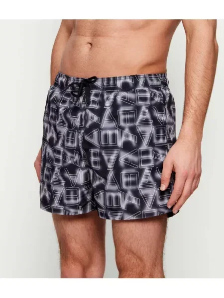 Pantaloni scurți Ea7 negru
