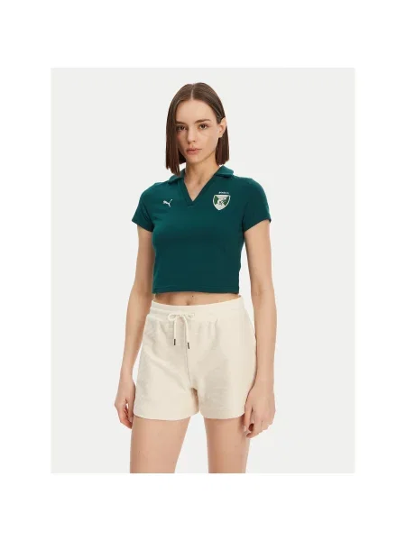 Puma Polo marškinėliai Harry Potter Regular Fit žalia