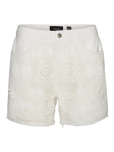 VERO MODA Kalhoty ZURI' bílá