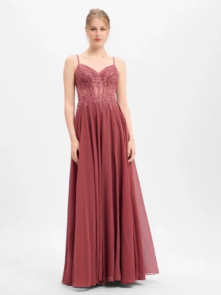 Luxuar Fashion sukienka wieczorowa Kobiety 32 różowy