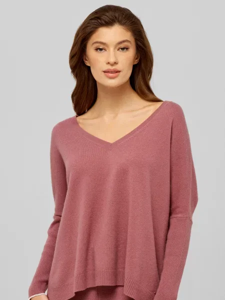 Кашеміровий светр Marc&andre рожевий