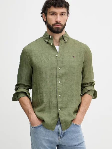Tommy Hilfiger Koszula ciemny zielony