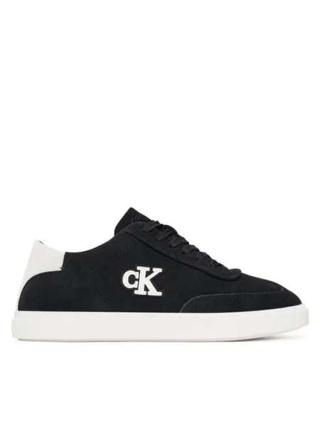 Calvin Klein Laisvalaikio batai Low Pro Cups Wt Suede Mg Juoda balta