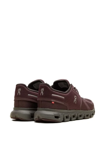 Бягане маратонки On-running с дантела виолетово