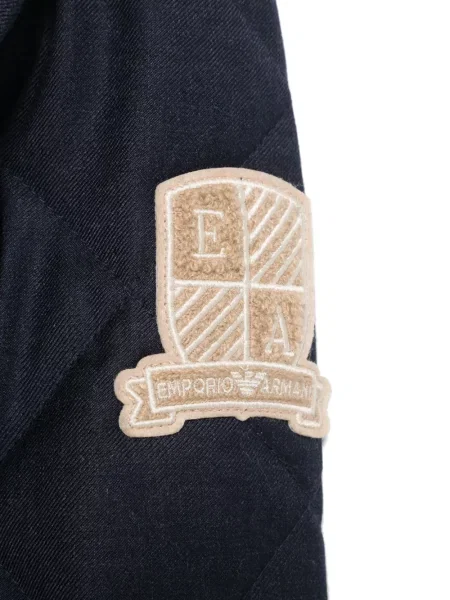 Kurtka dziecięca Emporio Armani niebieska