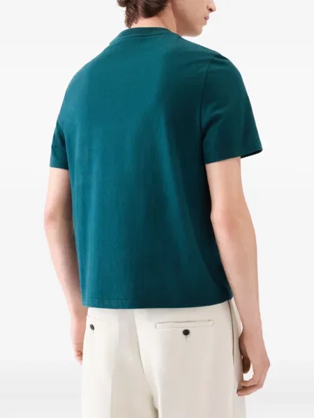 Тениска Jacquemus бродирана зелено