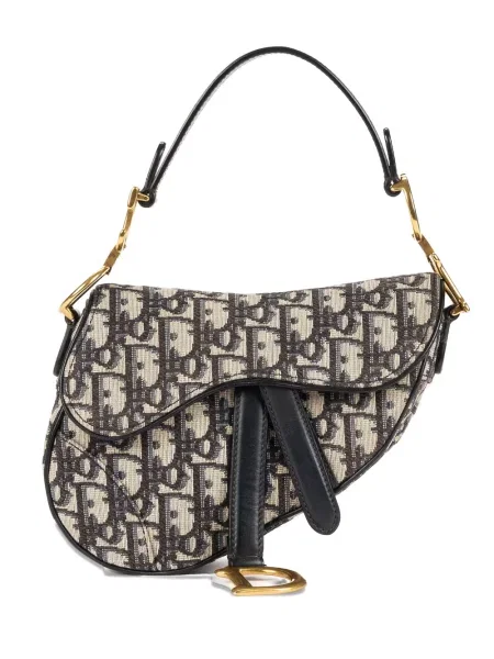 Kabelka Christian Dior Pre-owned modrá