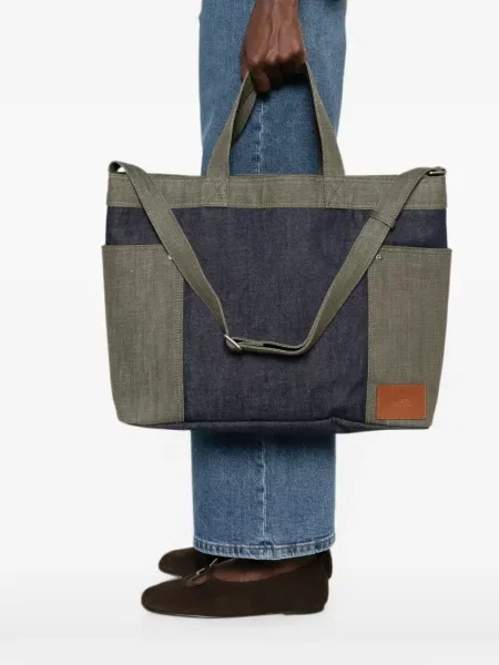 Geantă shopper A.p.c. albastru