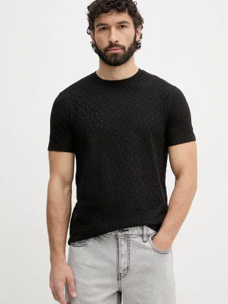 Armani Exchange tričko černé