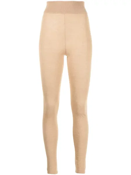 Leggings Cashmere In Love din cașmir maro