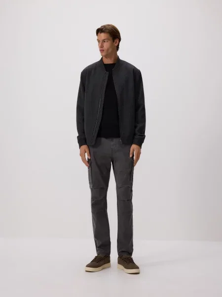 Брюки карго Reserved серые