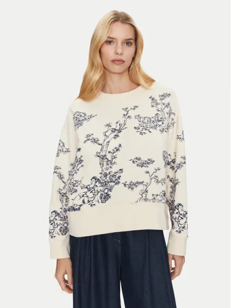 Munthe Bluză Friede Bej albastru