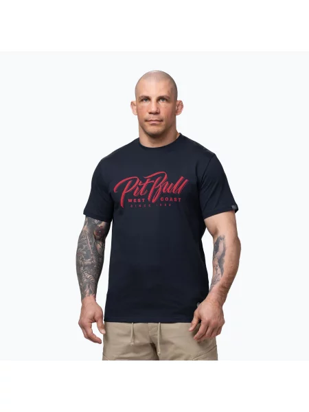 Tricou pentru bărbați Pitbull El Jeffe dark navy marină
