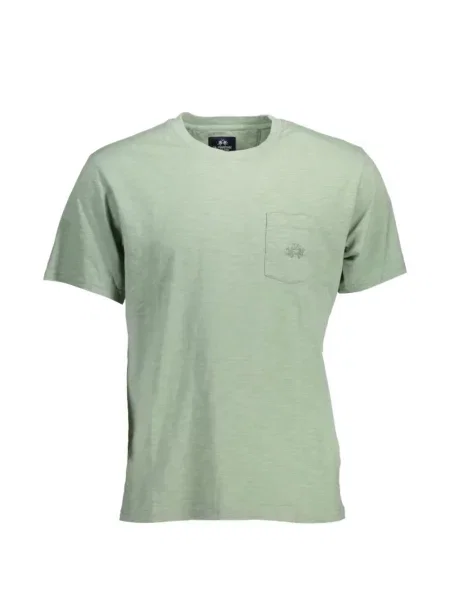 Tricou La Martina cu broderie verde
