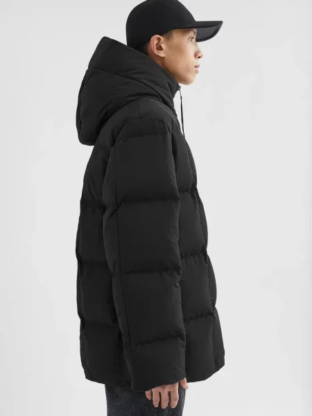 Geacă cu puf Jil Sander negru