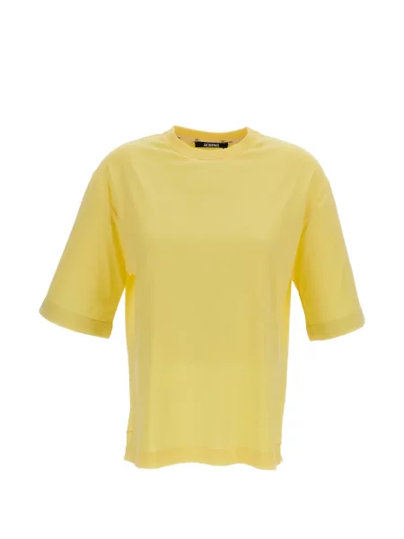 Tricou Jacquemus galben