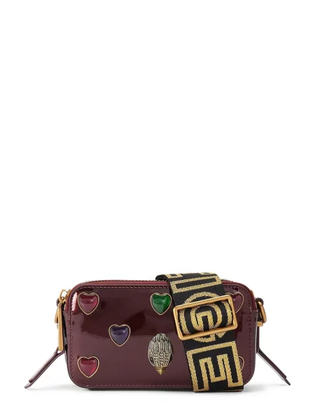 Kurt Geiger De piele geantă pe umăr SHOREDITCH bordo