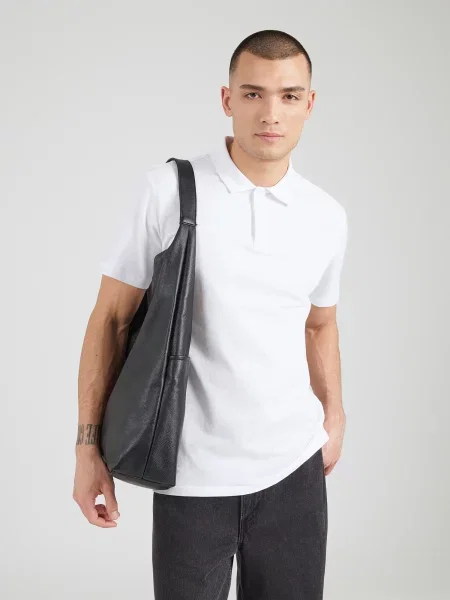 Only & Sons Tričko ONSGORDON sivá melírovaná / čierna biela