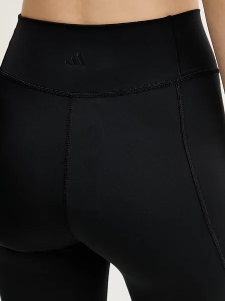Однотонные леггинсы Adidas Performance черные