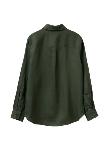 Lung cămașă Benetton verde