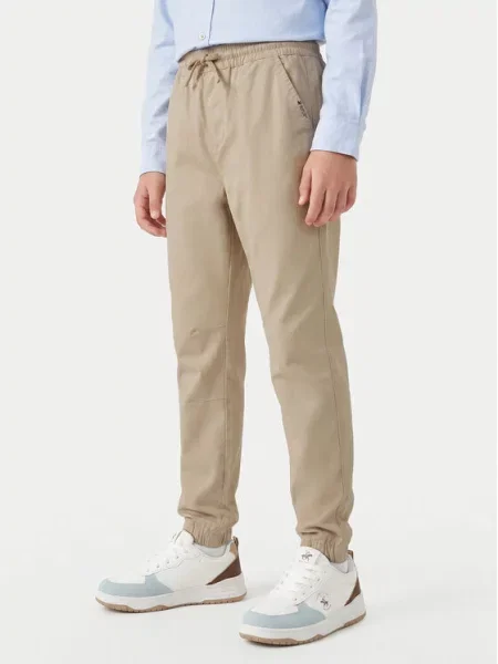 Beverly Hills Polo Club Jogger kelnės smėlio