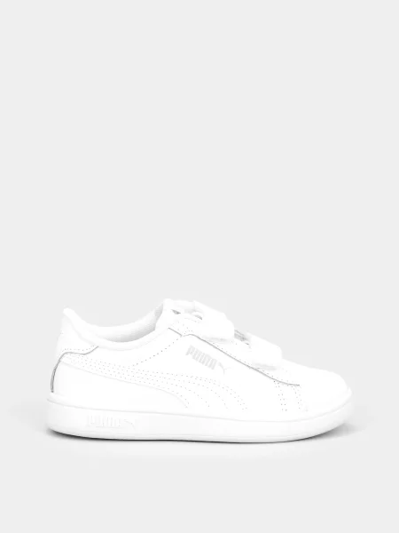 Дитячі Кеди низькі PUMA SMASH L V PS шкіра/синтетичний білий