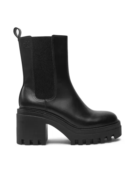 Calvin Klein Jeans Ghete chelsea Chunky' negru