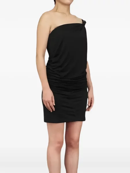 Rochie mini Dsquared2 cu un umăr gol negru