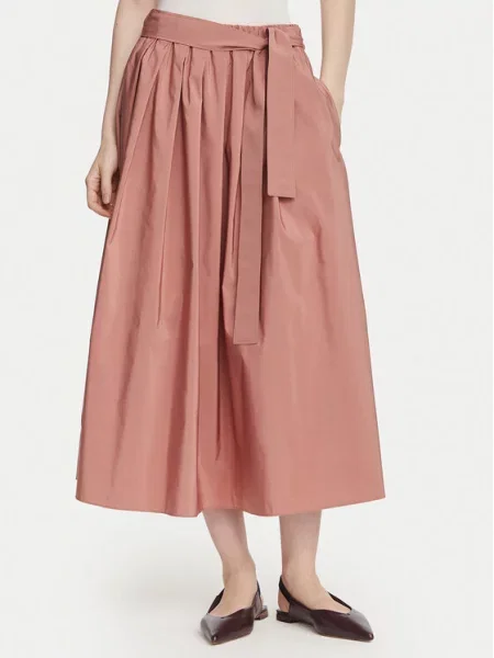 Weekend Max Mara Fustă midi Alpaca maro