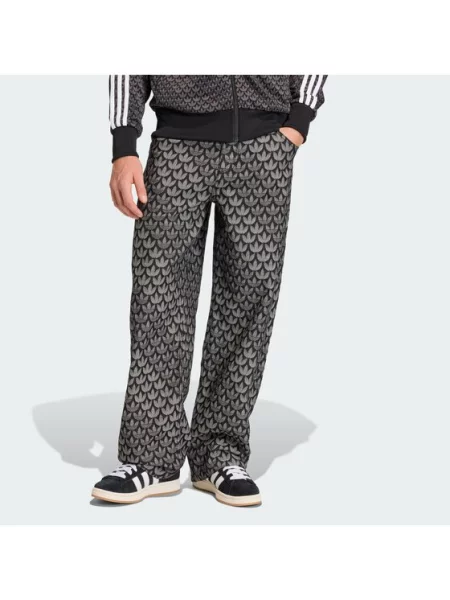 ADIDAS ORIGINALS Džíny šedá džínová černá