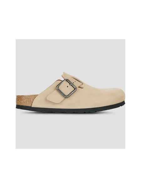 Birkenstock Natikači Boston Wire Buckle Svetlo bež