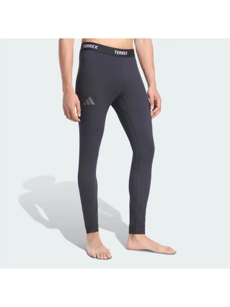 ADIDAS TERREX Outdoorové kalhoty černá bílá