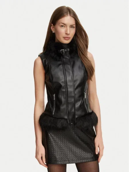Guess Vestă negru