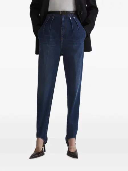Pantaloni Mugler albastru