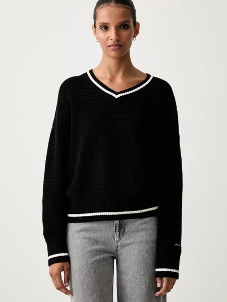 Guess Jeans pulover pentru femei din negru