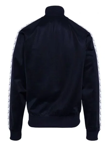 Geacă Fred Perry cu broderie alergare albastru